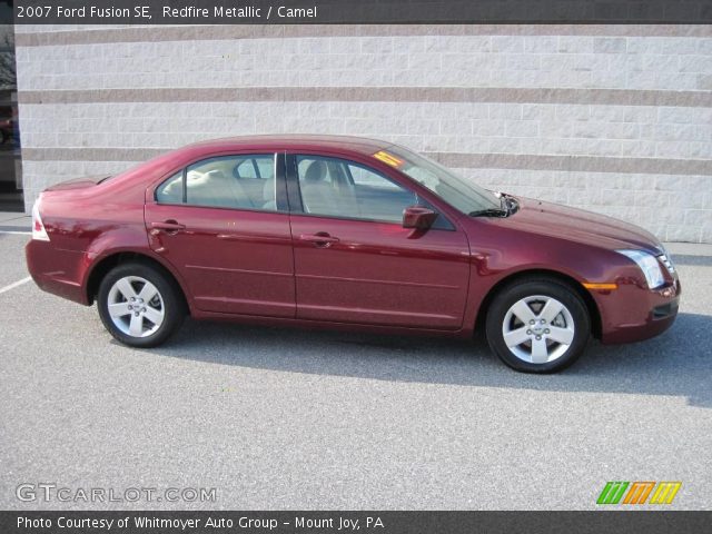 2007 Ford Fusion SE in Redfire Metallic