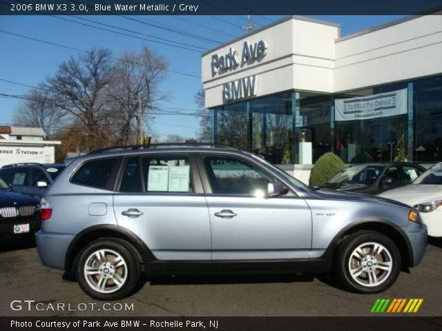 2006 BMW X3 3.0i in Blue Water Metallic