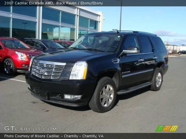 2007 Cadillac Escalade AWD in Black Raven