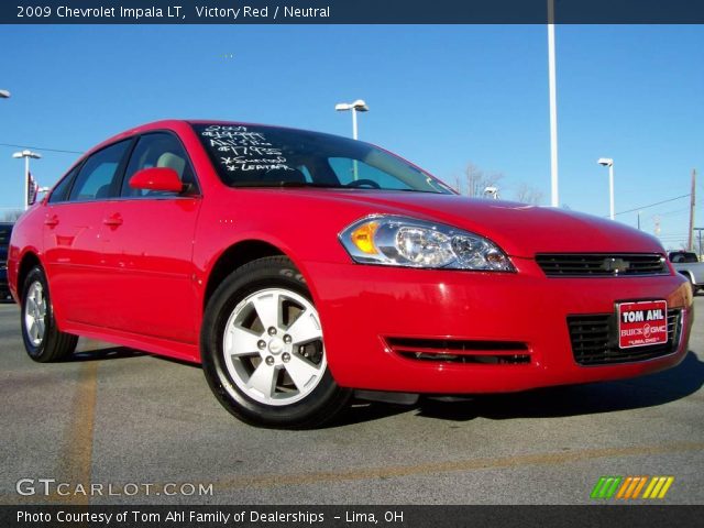 2009 Chevrolet Impala LT in Victory Red