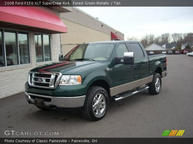 2008 Ford F150 XLT SuperCrew 4x4 in Forest Green Metallic