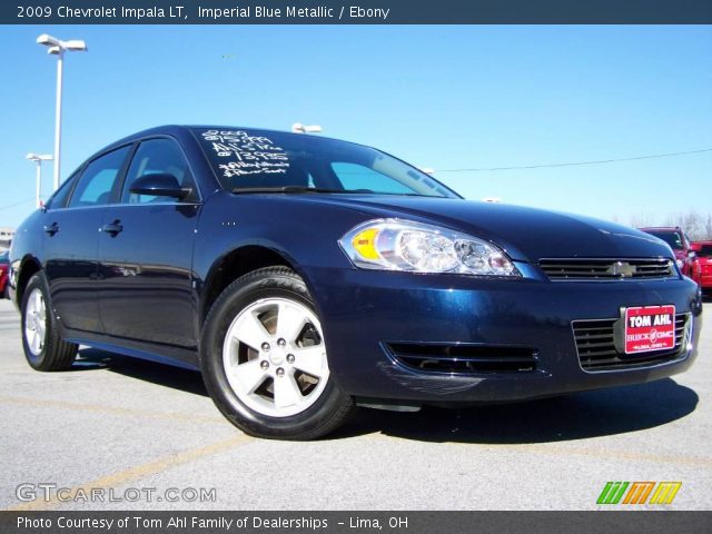 2009 Chevrolet Impala LT in Imperial Blue Metallic