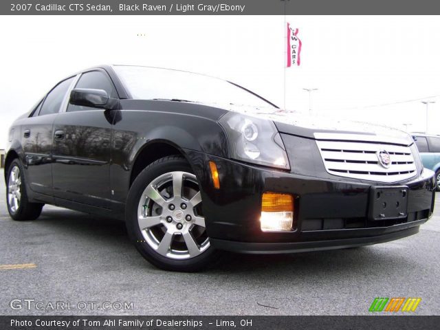 2007 Cadillac CTS Sedan in Black Raven