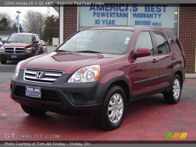 2006 Honda CR-V EX 4WD in Redondo Red Pearl