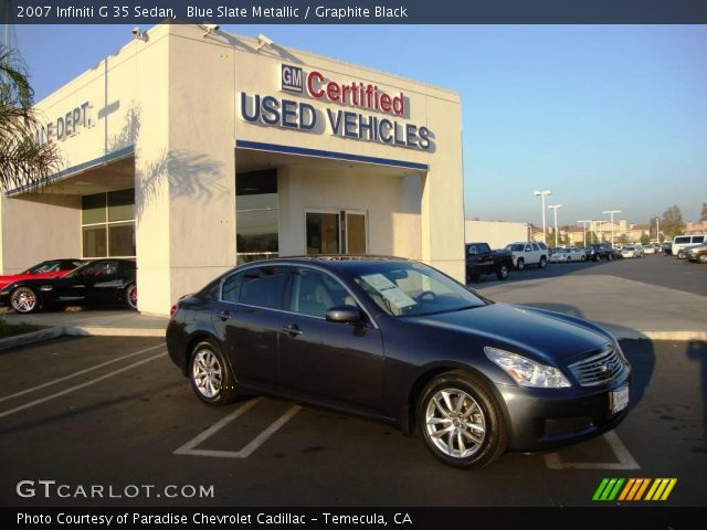 2007 Infiniti G 35 Sedan in Blue Slate Metallic
