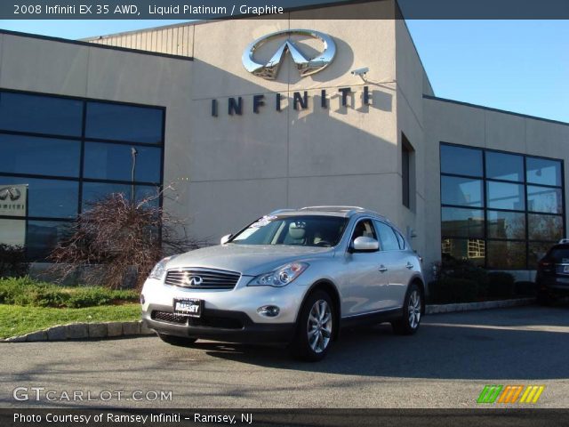 2008 Infiniti EX 35 AWD in Liquid Platinum