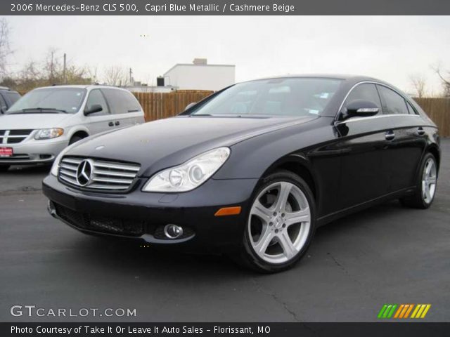 2006 Mercedes-Benz CLS 500 in Capri Blue Metallic