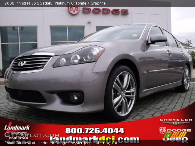 2008 Infiniti M 35 S Sedan in Platinum Graphite