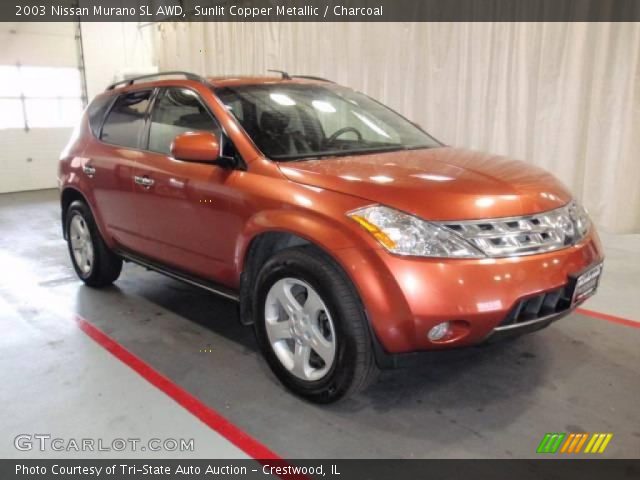 2003 Nissan Murano SL AWD in Sunlit Copper Metallic