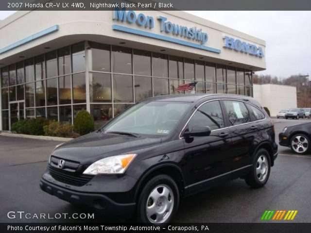 2007 Honda CR-V LX 4WD in Nighthawk Black Pearl