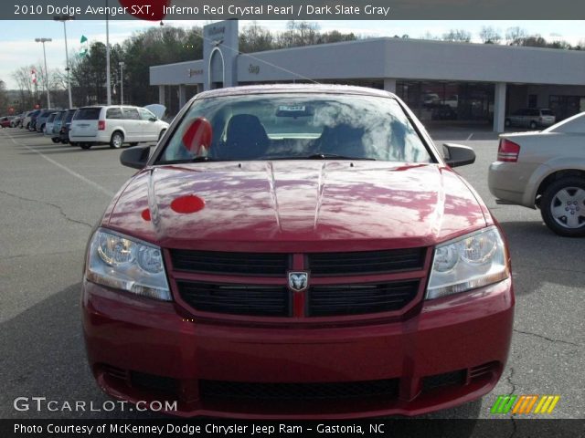 2010 Dodge Avenger SXT in Inferno Red Crystal Pearl