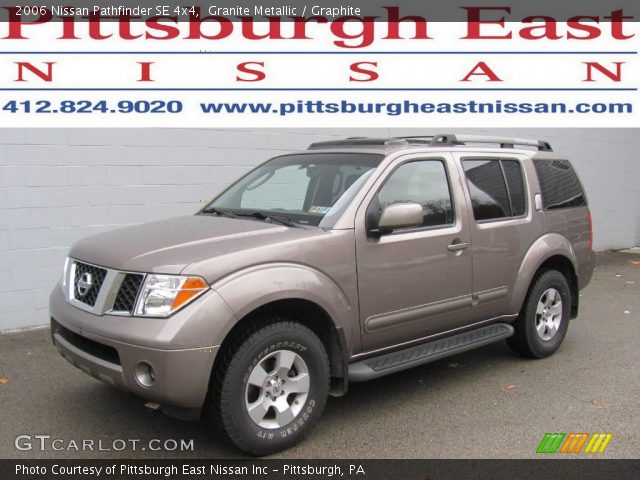 2006 Nissan Pathfinder SE 4x4 in Granite Metallic