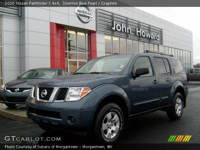 2006 Nissan Pathfinder S 4x4 in Silverton Blue Pearl