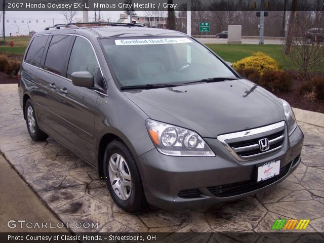 2007 Honda Odyssey EX-L in Nimbus Gray Metallic