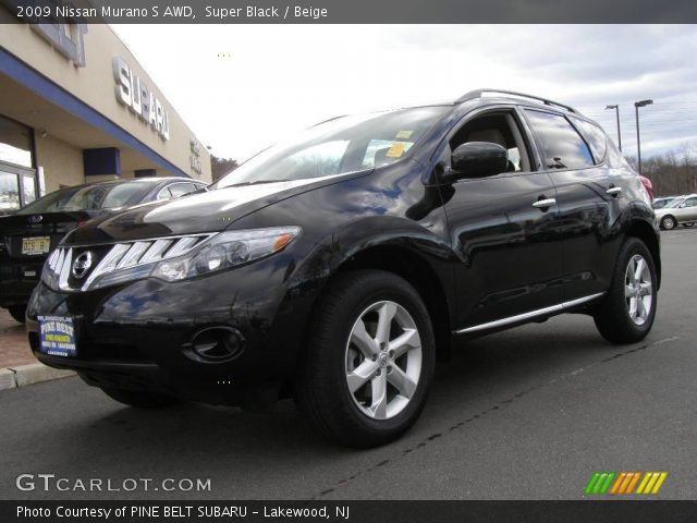 2009 Nissan Murano S AWD in Super Black