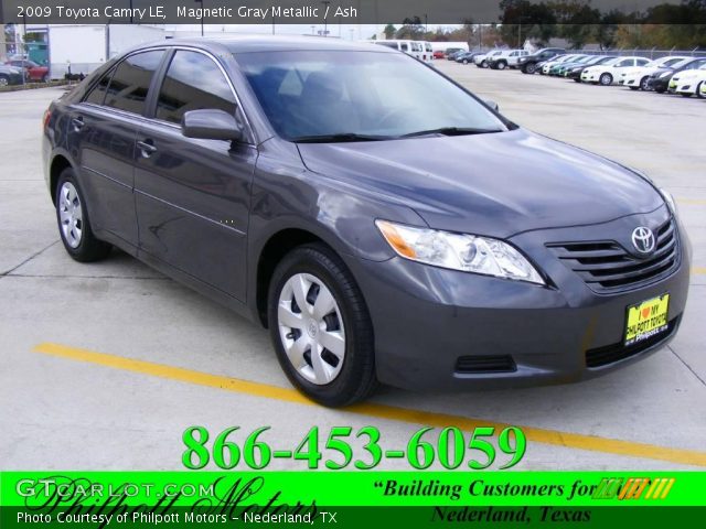 2009 Toyota Camry LE in Magnetic Gray Metallic