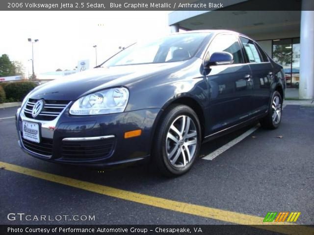 2006 Volkswagen Jetta 2.5 Sedan in Blue Graphite Metallic