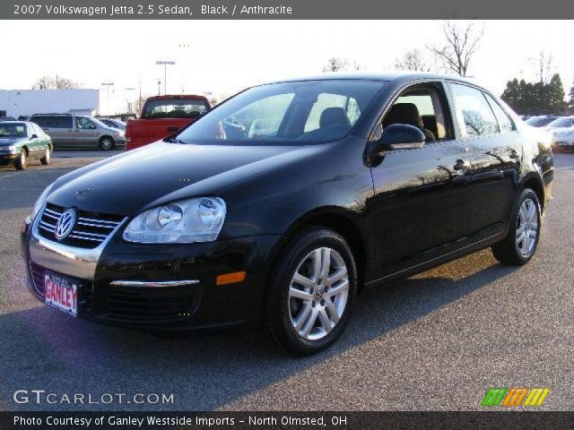 2007 Volkswagen Jetta 2.5 Sedan in Black