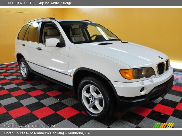 2001 BMW X5 3.0i in Alpine White