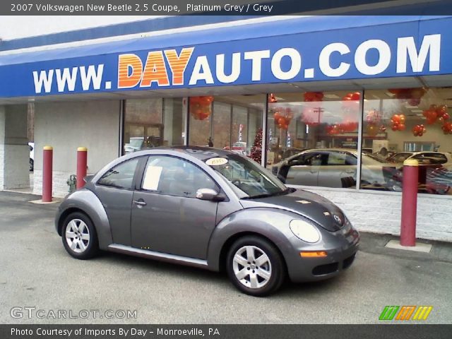 2007 Volkswagen New Beetle 2.5 Coupe in Platinum Grey