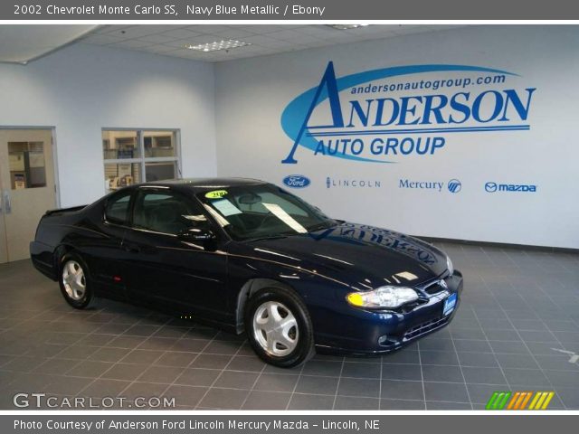 2002 Chevrolet Monte Carlo SS in Navy Blue Metallic