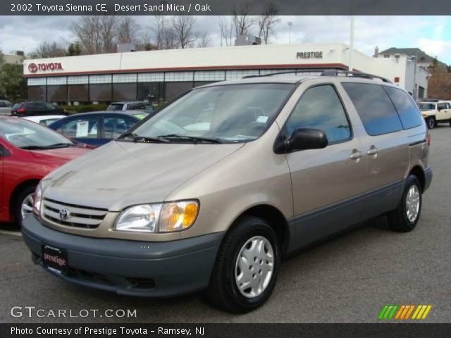 2002 Toyota Sienna CE in Desert Sand Mica