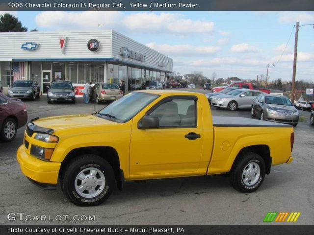 2006 Chevrolet Colorado LS Regular Cab in Yellow