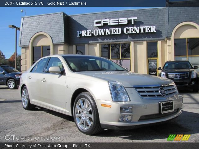 2007 Cadillac STS V8 in Gold Mist