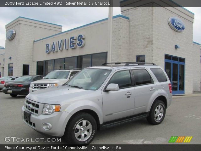 2008 Ford Escape Limited 4WD in Silver Metallic