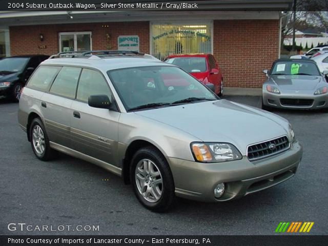 2004 Subaru Outback Wagon in Silver Stone Metallic