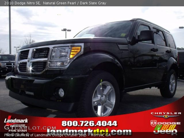 2010 Dodge Nitro SE in Natural Green Pearl
