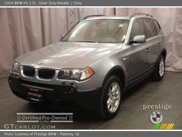 2004 BMW X3 2.5i in Silver Grey Metallic