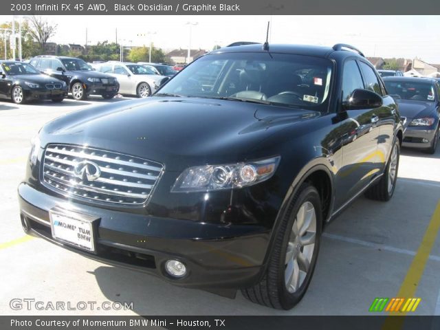 2003 Infiniti FX 45 AWD in Black Obsidian