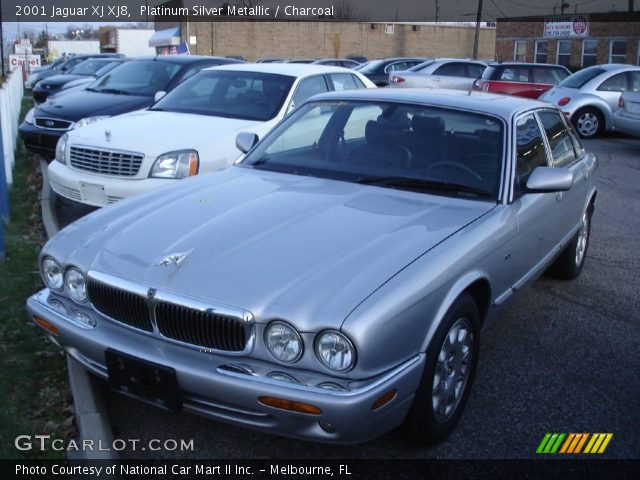 2001 Jaguar XJ XJ8 in Platinum Silver Metallic