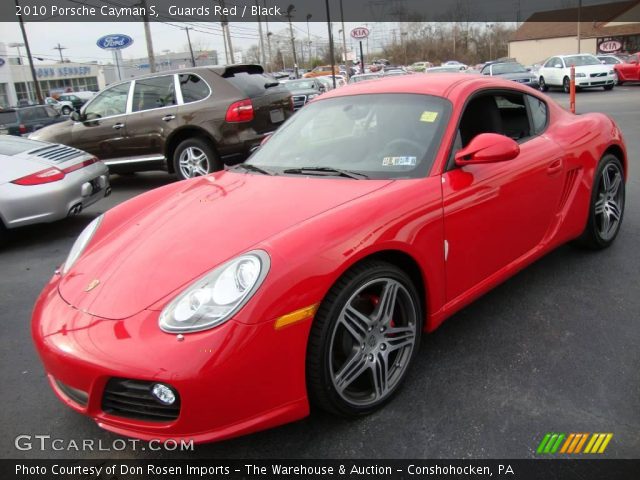 2010 Porsche Cayman S in Guards Red