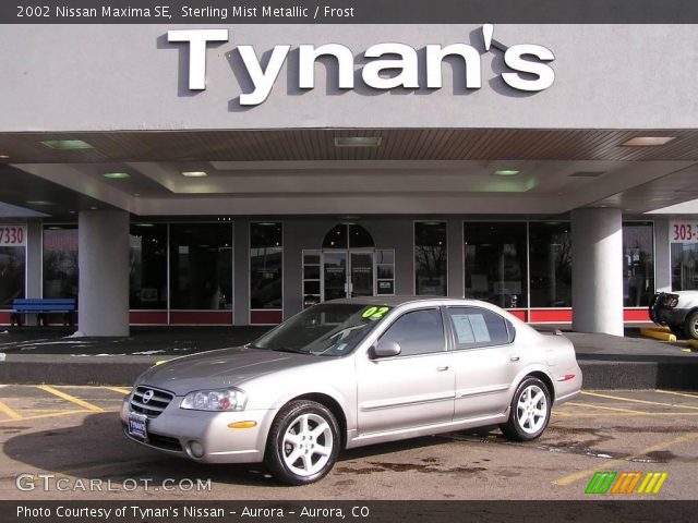 2002 Nissan Maxima SE in Sterling Mist Metallic