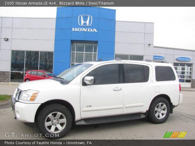 2005 Nissan Armada LE 4x4 in Blizzard White