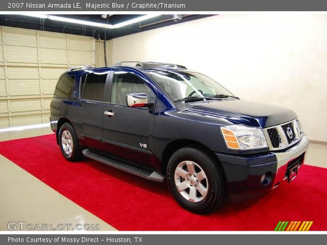 2007 Nissan Armada LE in Majestic Blue