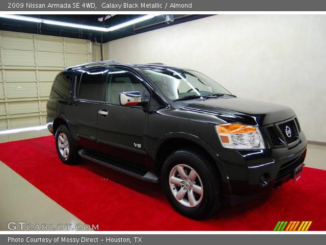 2009 Nissan Armada SE 4WD in Galaxy Black Metallic
