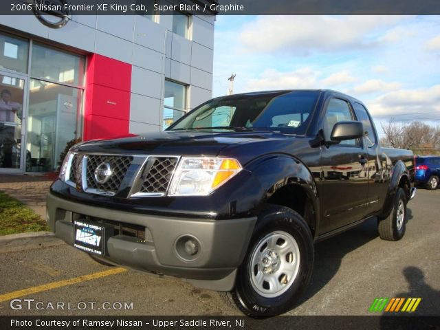 2006 Nissan Frontier XE King Cab in Super Black