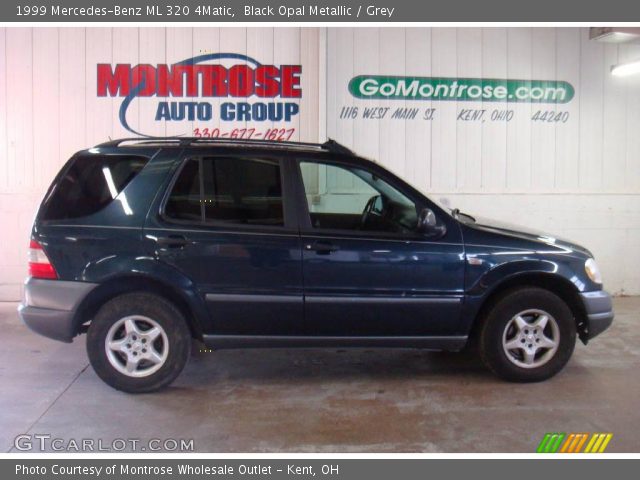 1999 Mercedes-Benz ML 320 4Matic in Black Opal Metallic