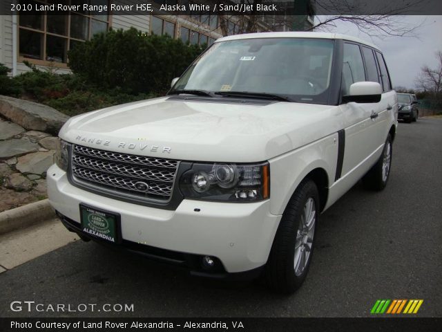 2010 Land Rover Range Rover HSE in Alaska White