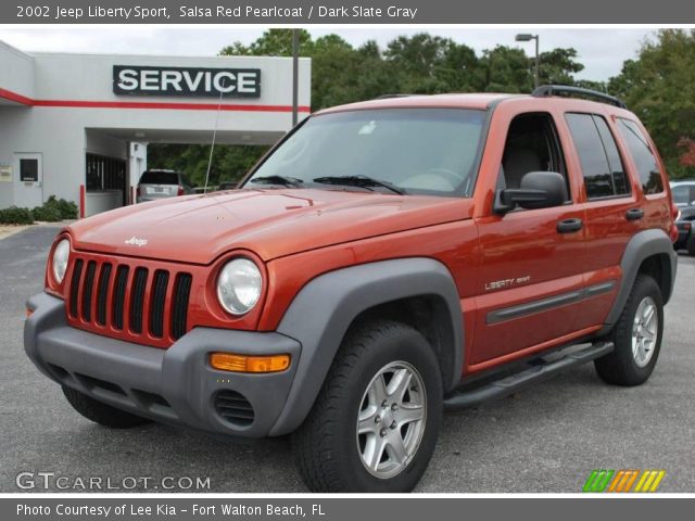2002 Jeep Liberty Sport in Salsa Red Pearlcoat