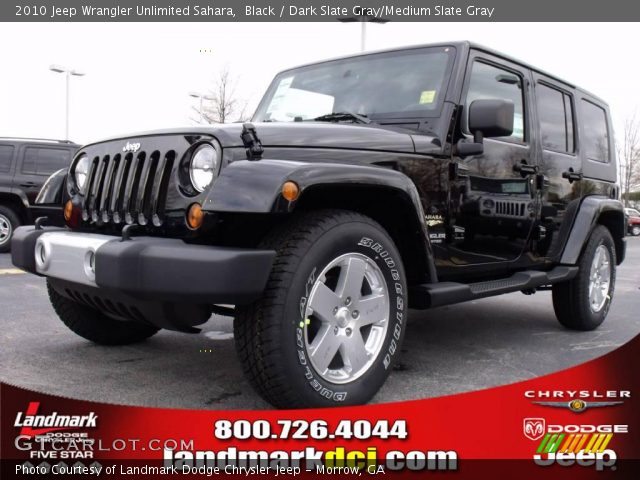 2010 Jeep Wrangler Unlimited Sahara in Black