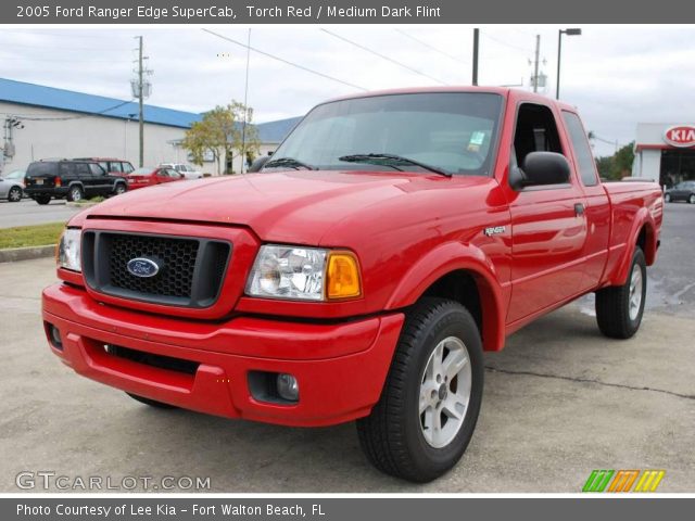 2005 Ford Ranger Edge SuperCab in Torch Red