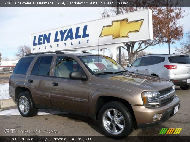 2003 Chevrolet TrailBlazer LT 4x4 in Sandalwood Metallic