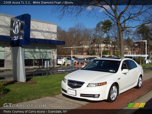 2008 Acura TL 3.2 in White Diamond Pearl