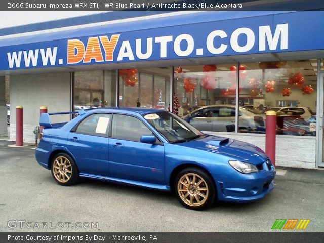 2006 Subaru Impreza WRX STi in WR Blue Pearl