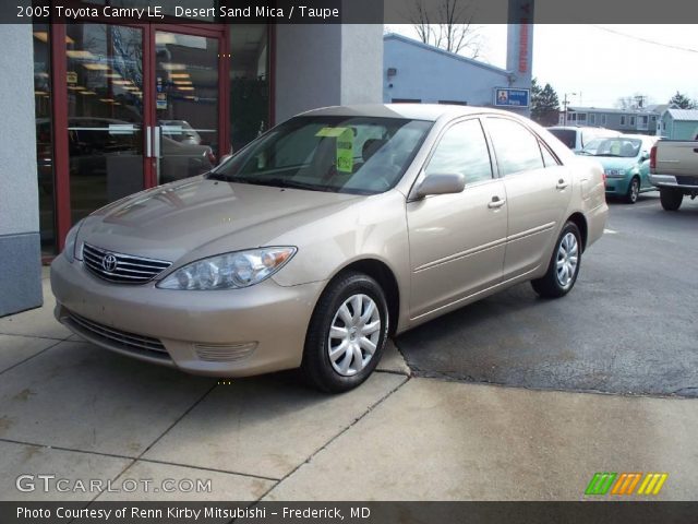 2005 Toyota Camry LE in Desert Sand Mica