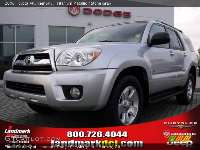 2006 Toyota 4Runner SR5 in Titanium Metallic